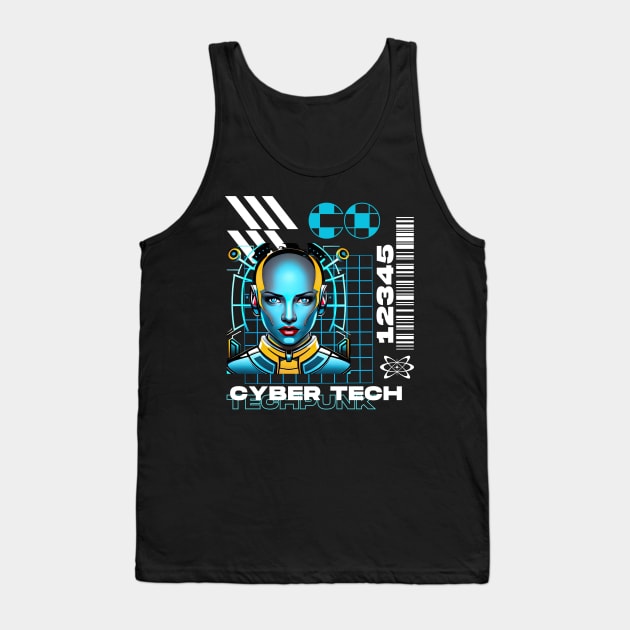 TechPunk Tank Top by T4DUDES